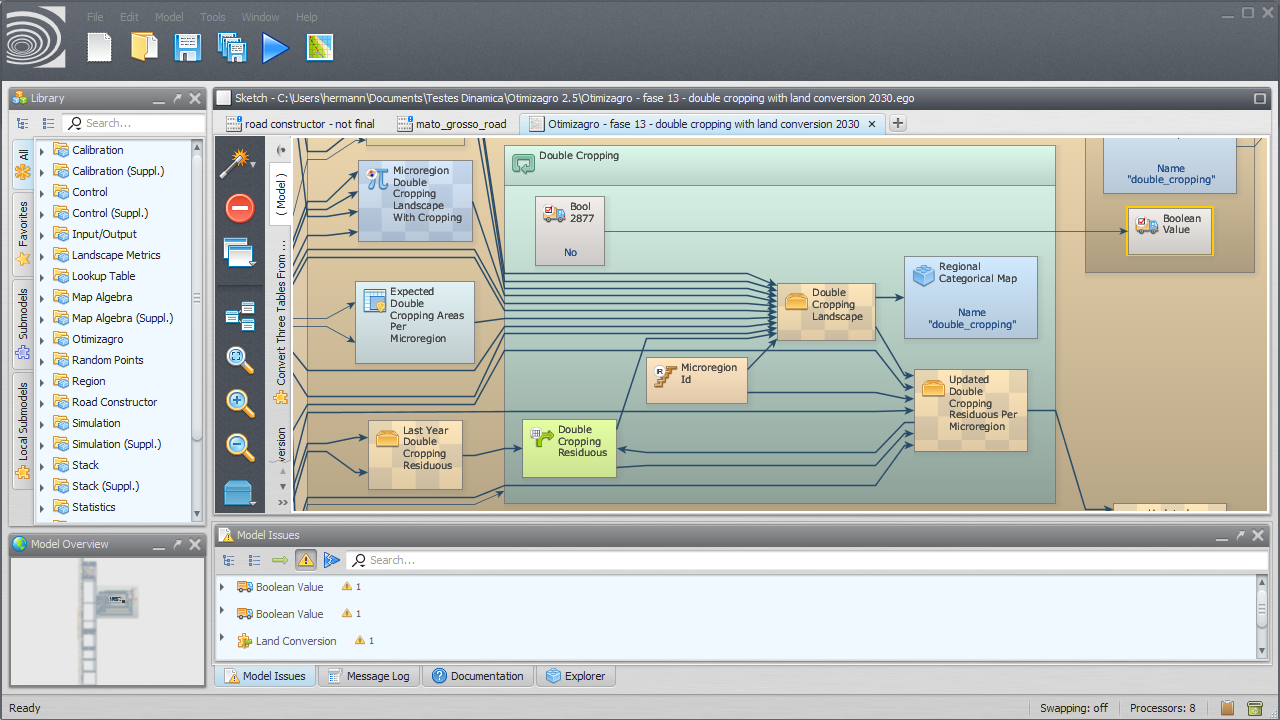 Dinamica EGO Graphical Interface