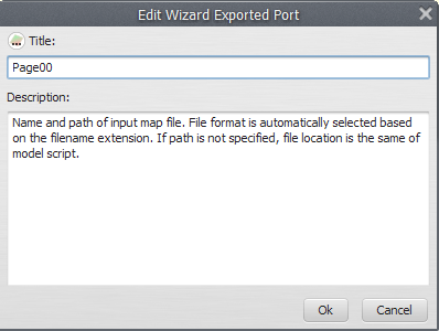 Input title and description editor